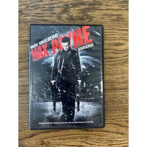 Max Payne DVD 2008 Unrated Action Thriller Mark Wahlberg Mila Kunis Pre-Owned